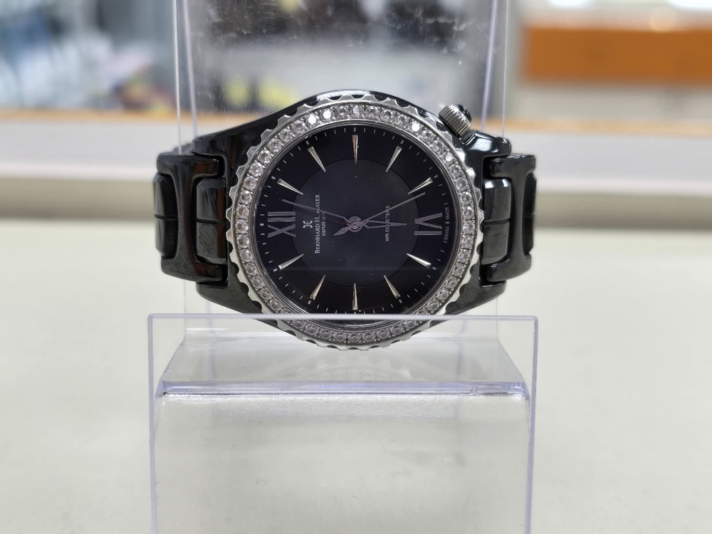 Часы наручные Bernhard H. Mayer La Vida black ceramic watch