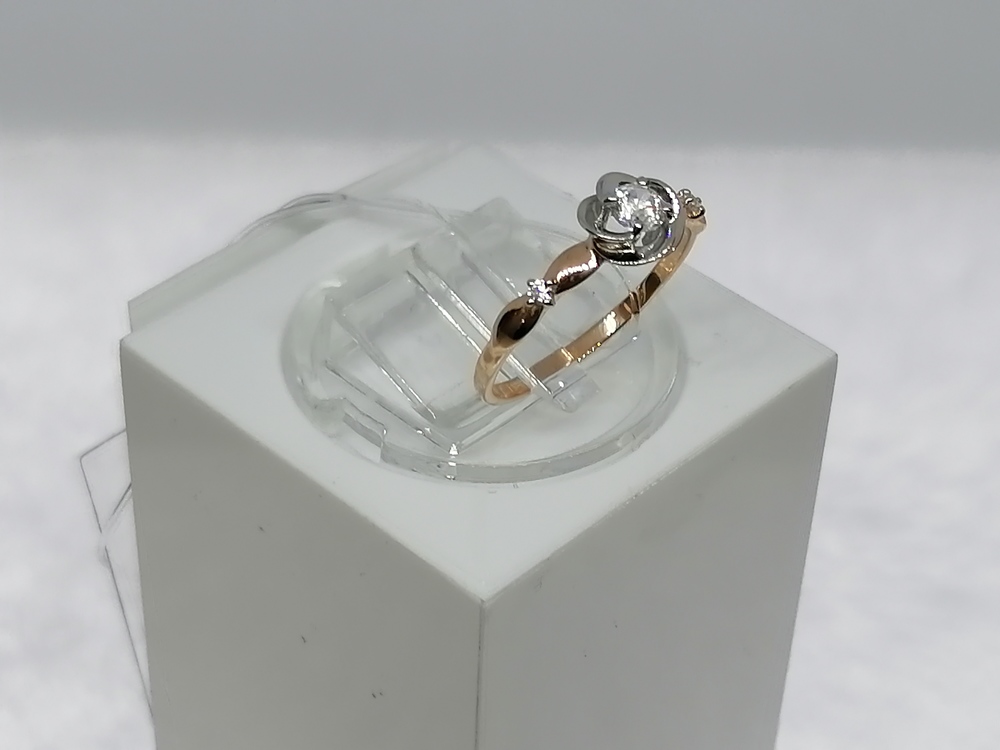 51-110-00209-1 КОЛЬЦО С КАМНЯМИ (Au 585)