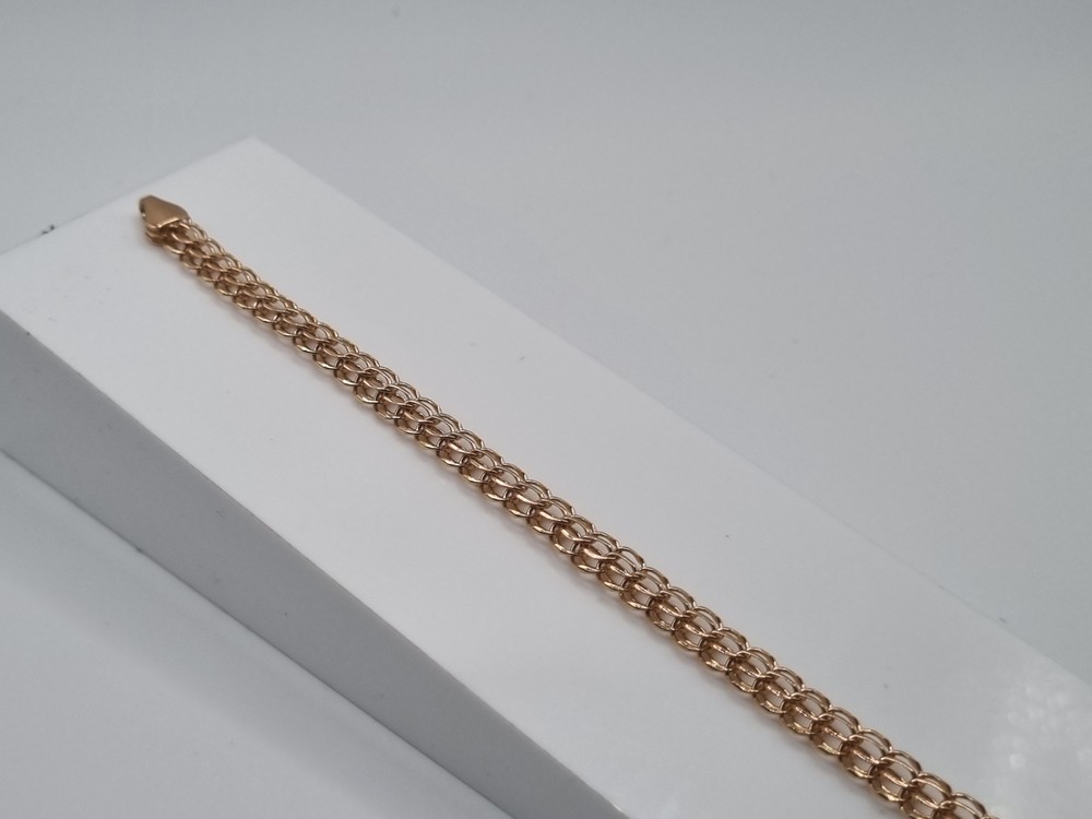 БРАСЛЕТ ПОЛНОВЕСНЫЙ Итальянка Au 585