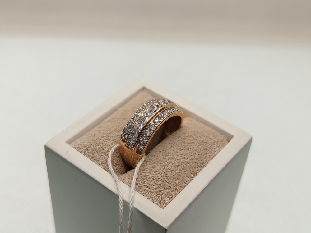 КОЛКМИ585 КОЛЬЦО С КАМНЯМИ (Au 585)