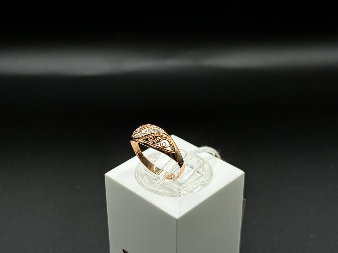 КОЛКМИ585 КОЛЬЦО С КАМНЯМИ (Au 585)