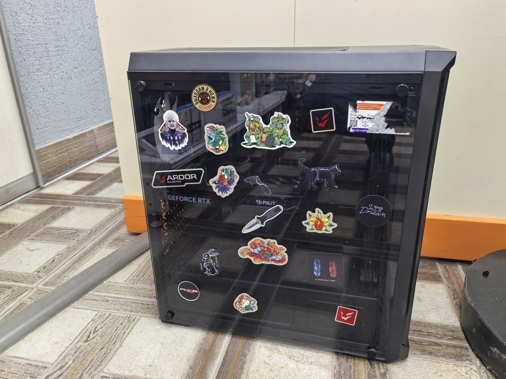 Системный блок Cougar; Core I5-12400F, Geforce RTX 4060, 8 Гб, 1 Tb, Нет