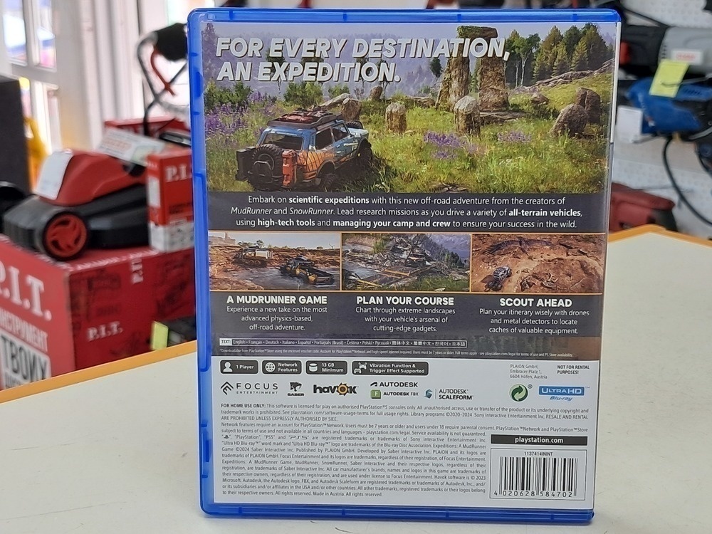 Игра Playstation 5 Expeditions: A MudRunner Game