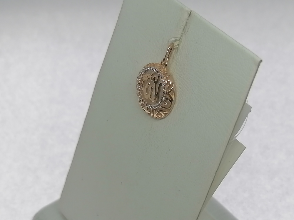 ПОДВЕСКА С КАМНЯМИ (Au 585)