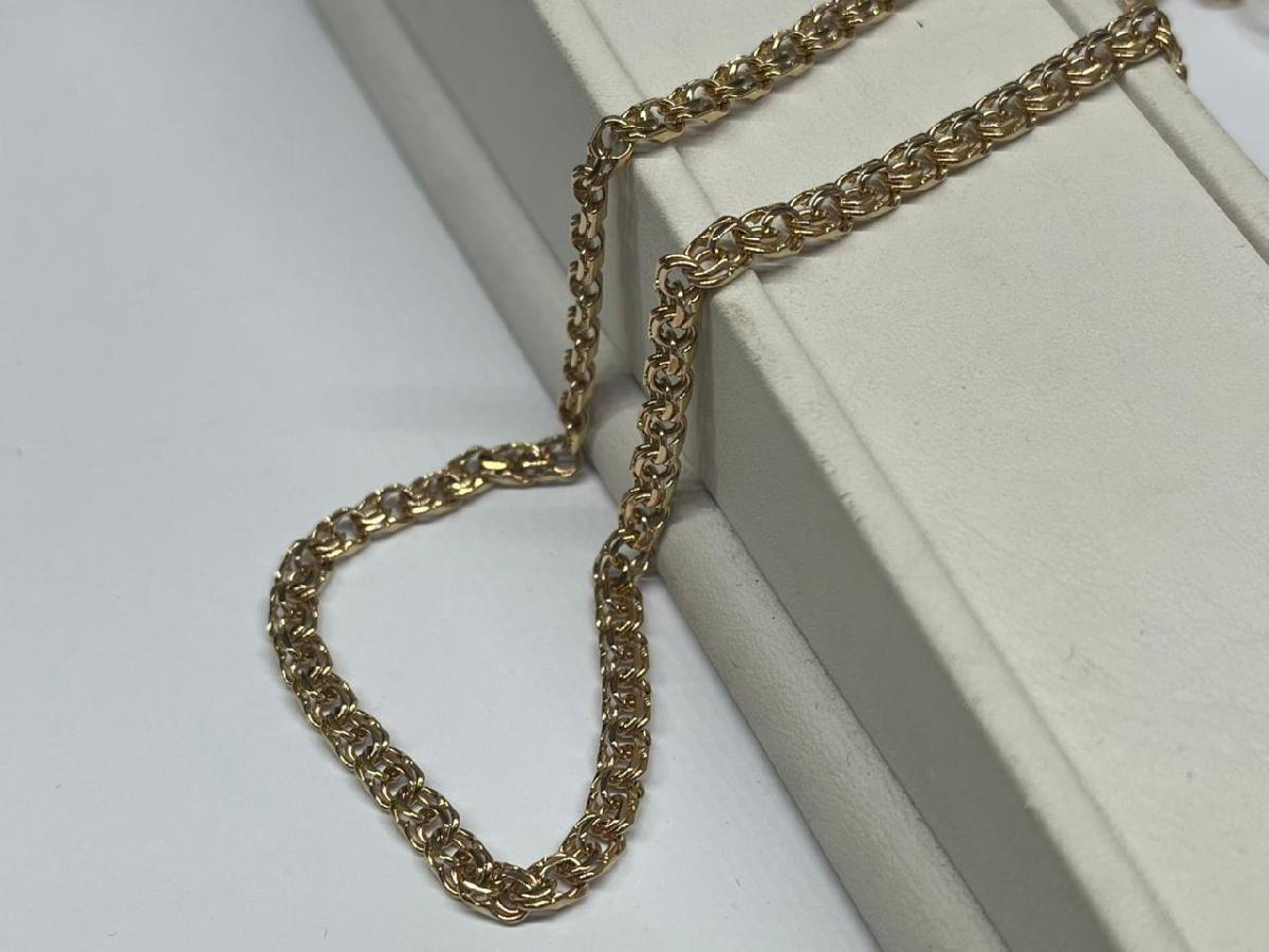 ЦЕПЬ ПОЛНОВЕСНАЯ Бисмарк (Au 585)