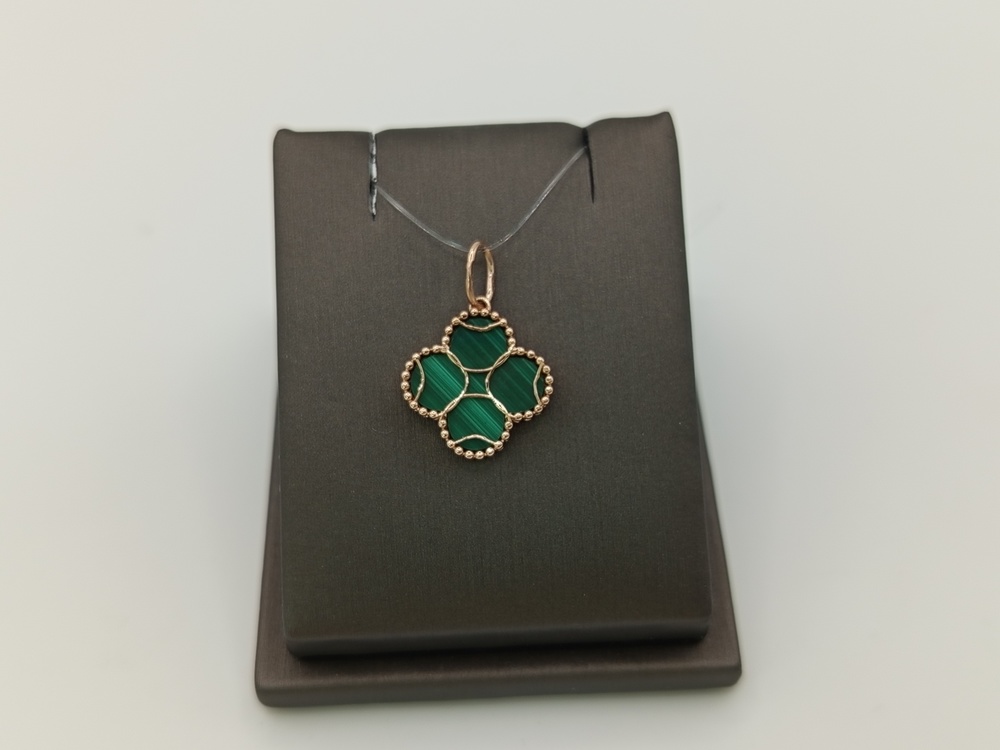 ПОДВЕСКА МАЛАХИТ (Au 585)