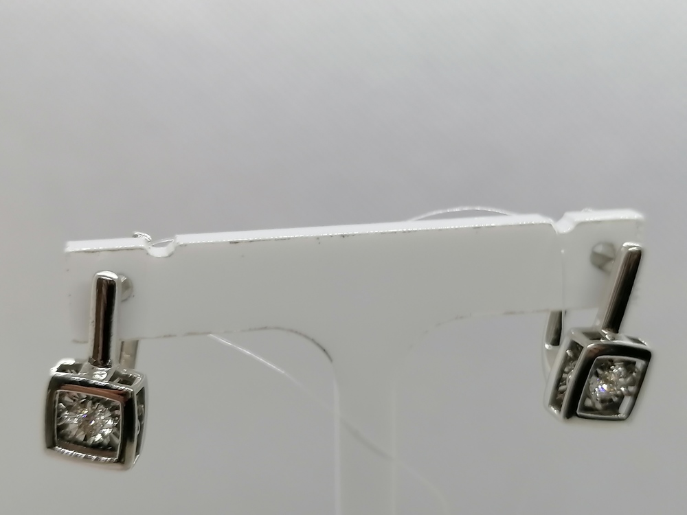 02-12-5704-11-00-1 СЕРЬГИ БРИЛЛИАНТ (Au 585)