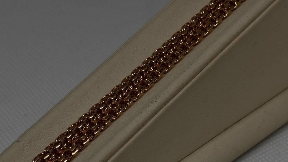 ЦЛБС585 ЦЕПЬ ПОЛНОВЕСНАЯ Бисмарк (Au 585)