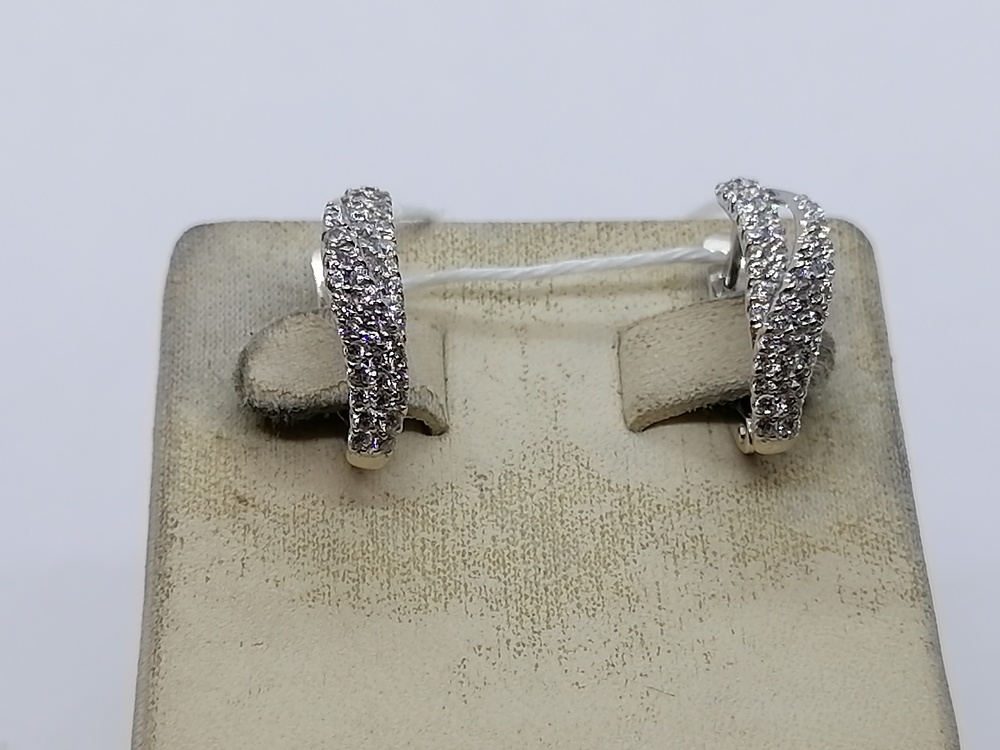 СЕРЬГИ С КАМНЯМИ (Au 585)