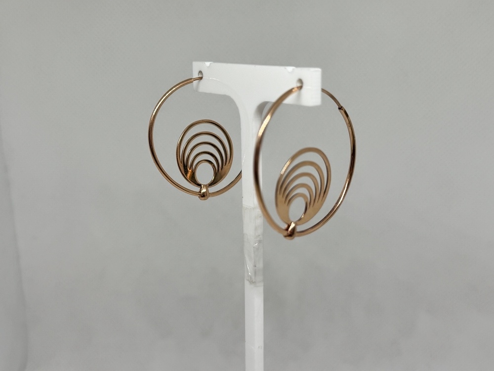 СЕРЬГИ КОНГО (Au 585)