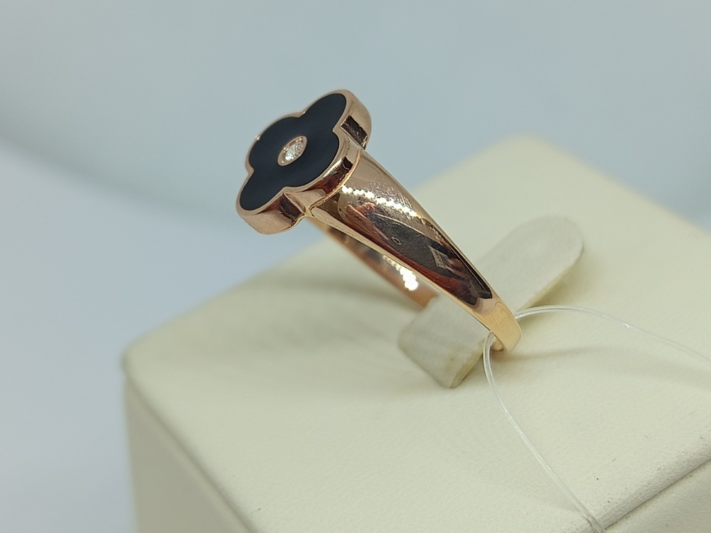 КОЛЬЦО С КАМНЕМ (Au 585)