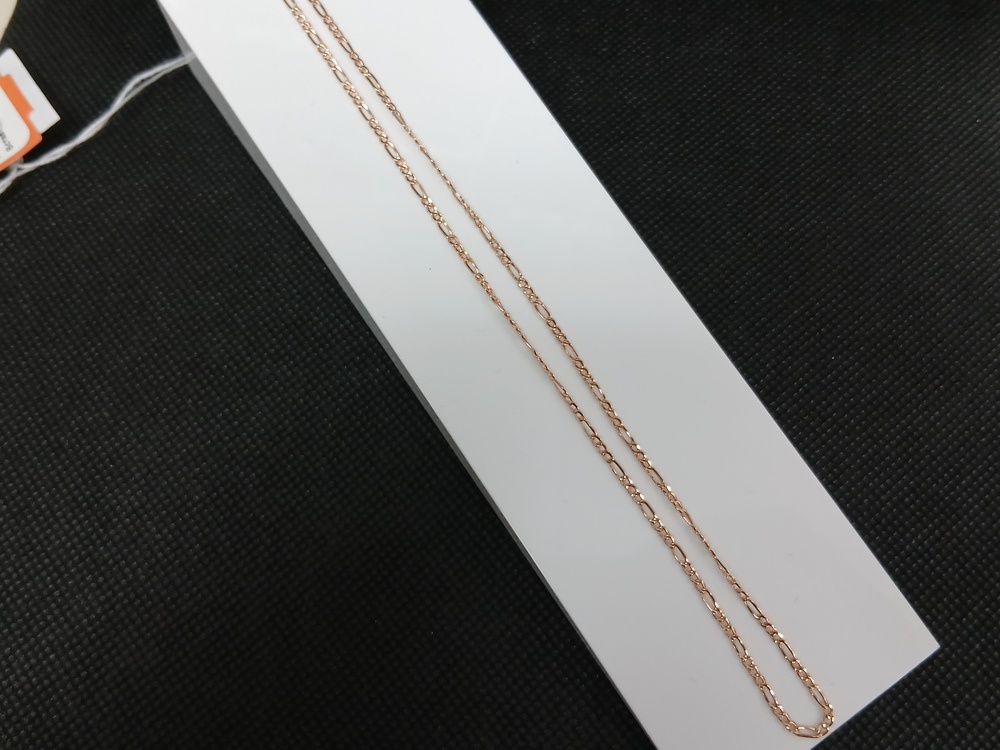 ЦПФК585 ЦЕПЬ ПУСТОТЕЛАЯ Фигаро(картье) (Au 585)