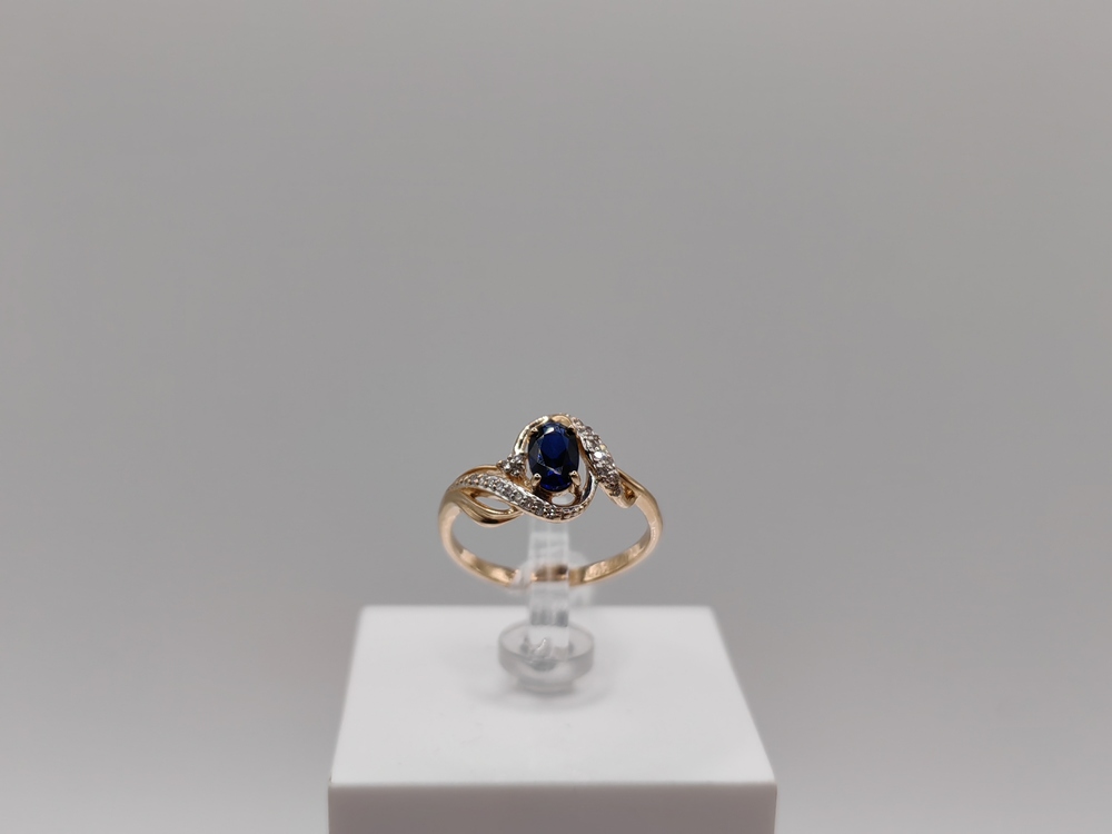 КОЛЬЦО БРИЛЛИАНТ Au 585