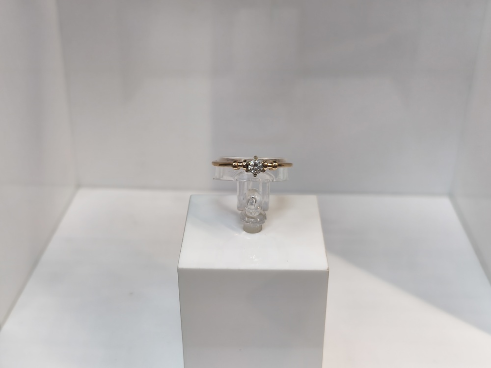 КОЛЬЦО БРИЛЛИАНТ Au 585