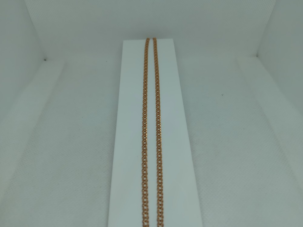 ЦЕПЬ ПОЛНОВЕСНАЯ Ромб двойной (Au 585)