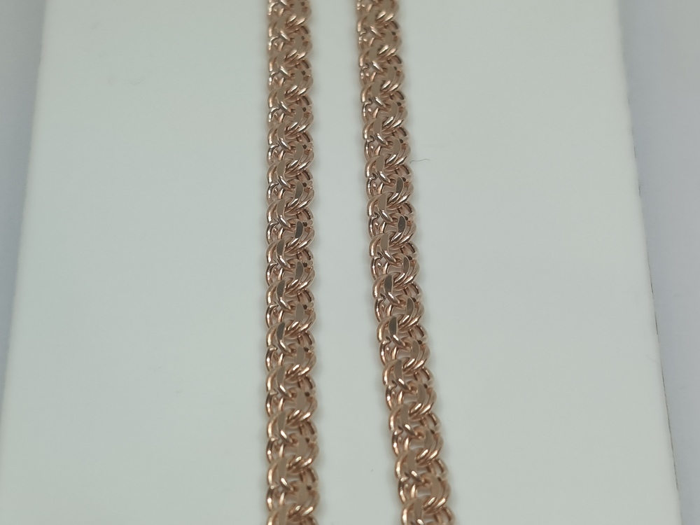 ЦЕПЬ ПУСТОТЕЛАЯ Бисмарк (Au 585)