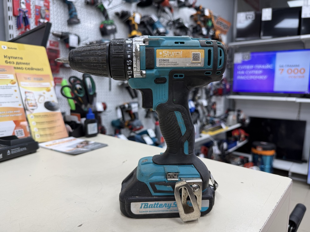 Шуруповерт Sturm! CD3620