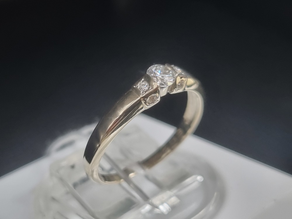 КОЛЬЦО БРИЛЛИАНТ Au 585