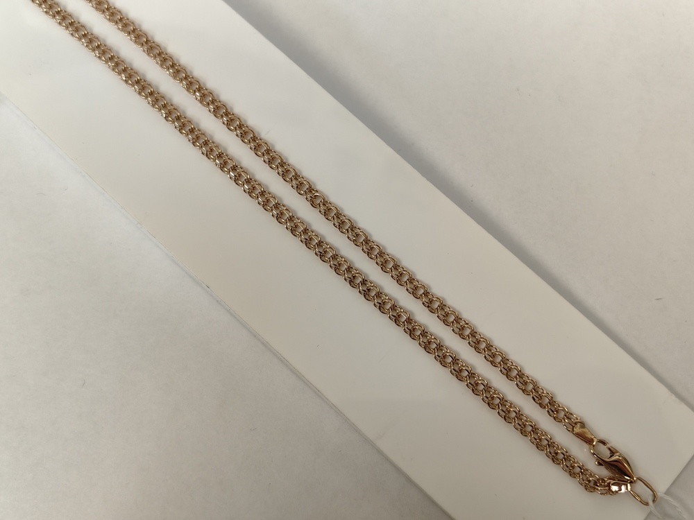 ЦЕПЬ ПОЛНОВЕСНАЯ Бисмарк (Au 585)