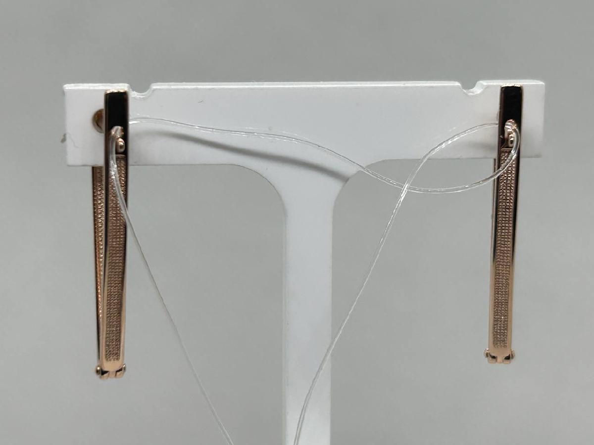 СЕРЬГИ БЕЗ КАМНЯ (Au 585)