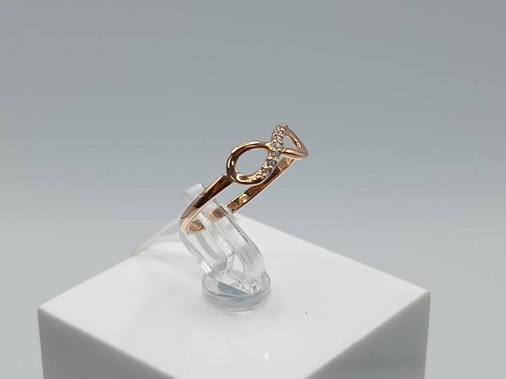 КОЛКМИ375 КОЛЬЦО С КАМНЯМИ (Au 375)