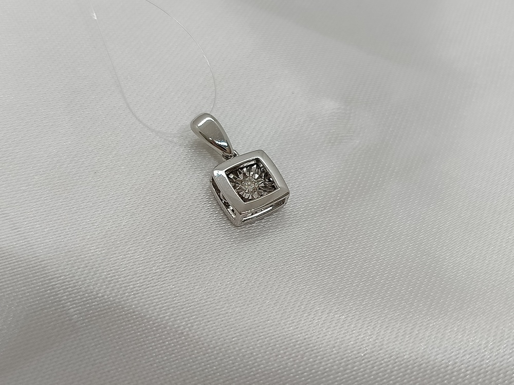 03-12-5704-11-00 ПОДВЕСКА БРИЛЛИАНТ (Au 585)