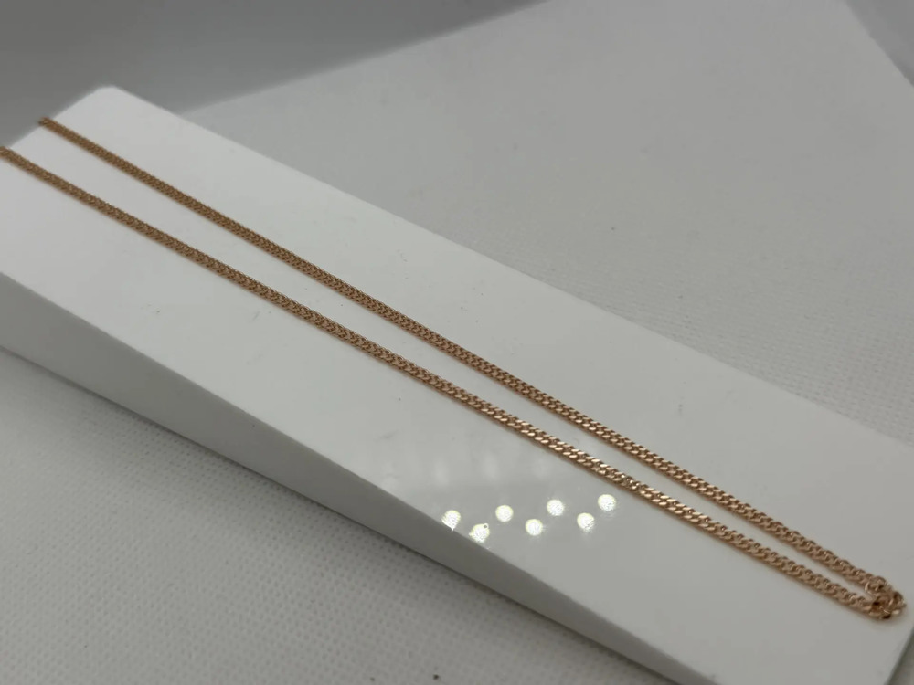 ЦЕПЬ ПОЛНОВЕСНАЯ Ромб двойной (Au 585)