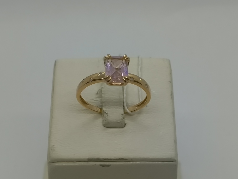 КОЛКМИ585 КОЛЬЦО С КАМНЯМИ (Au 585)