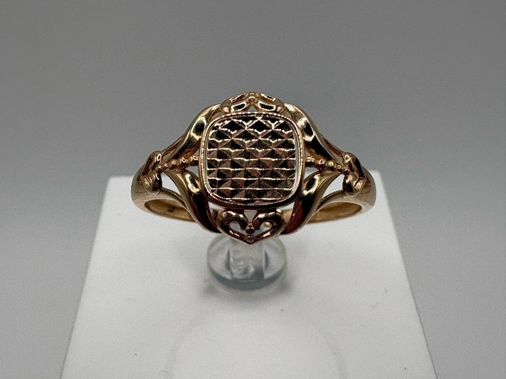 КОЛБКМ585 КОЛЬЦО БЕЗ КАМНЯ (Au 585)