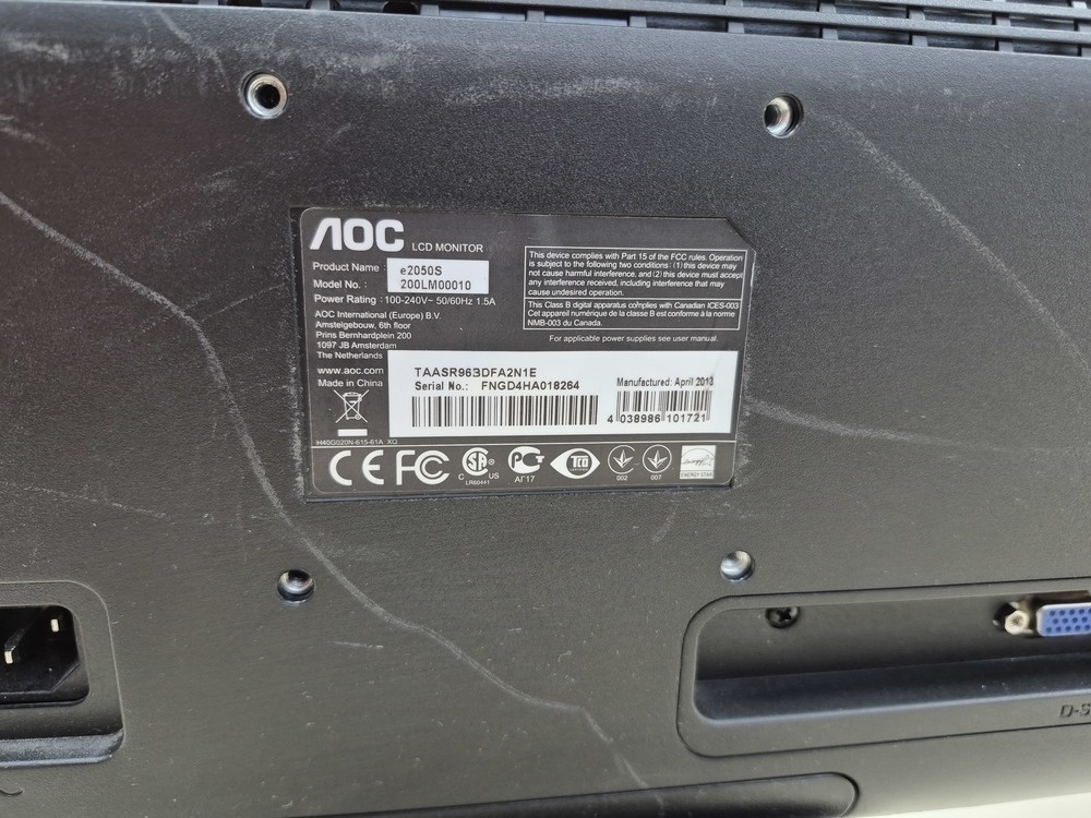 Монитор AOC E960S