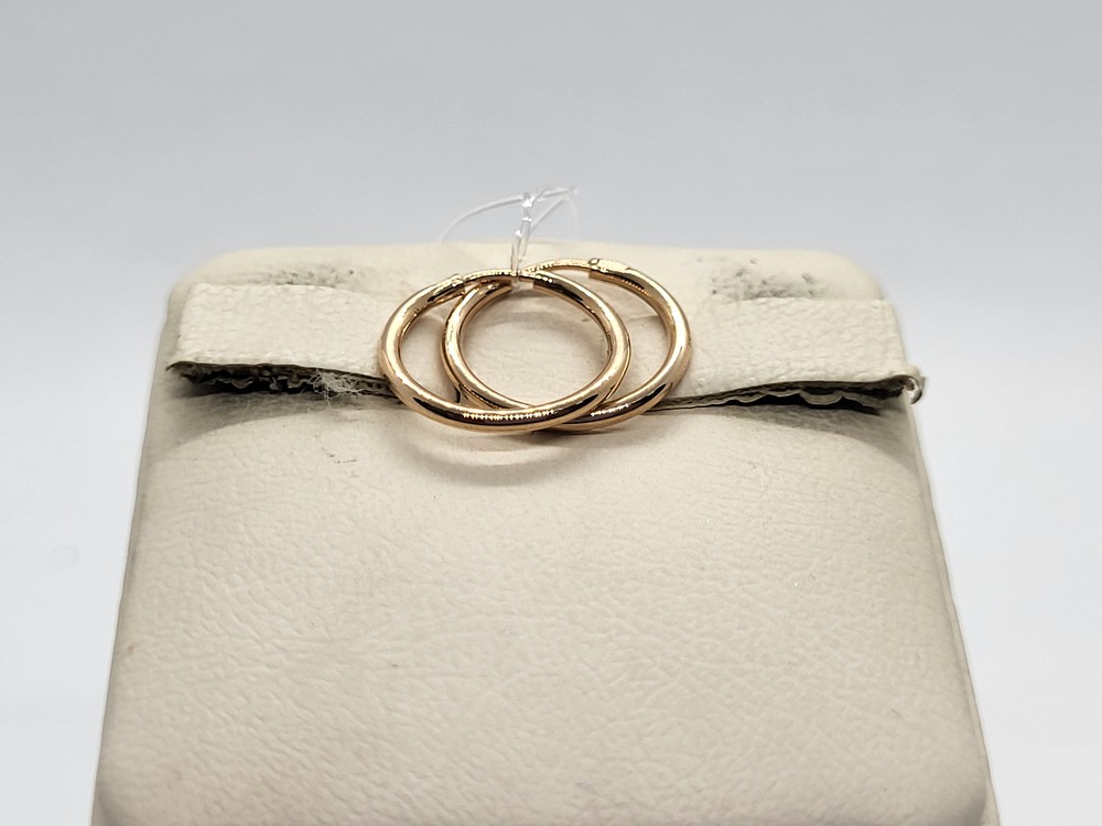 СЕРЬГИ КОНГО без камня (Au 585)