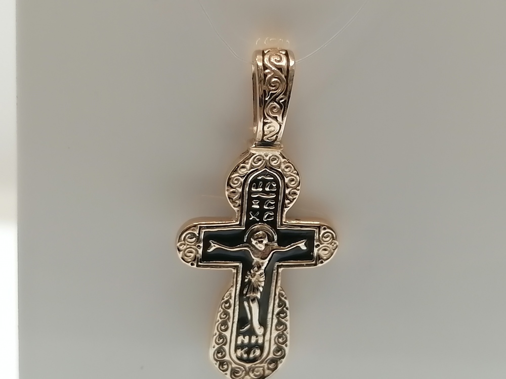 ПОДВЕСКА КРЕСТ (Au 585)