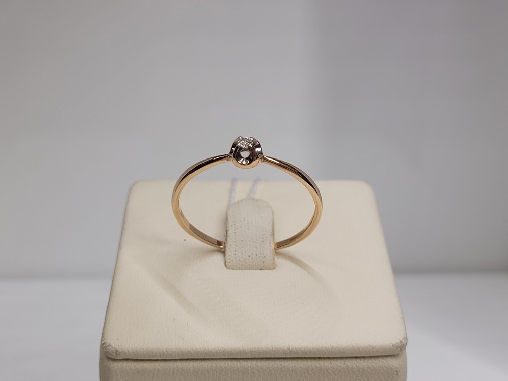 КОЛЬЦО БРИЛЛИАНТ Au 585