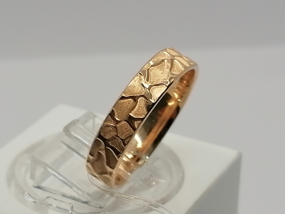 500-000-033 КОЛЬЦО ОБРУЧАЛЬНОЕ (Au 585)