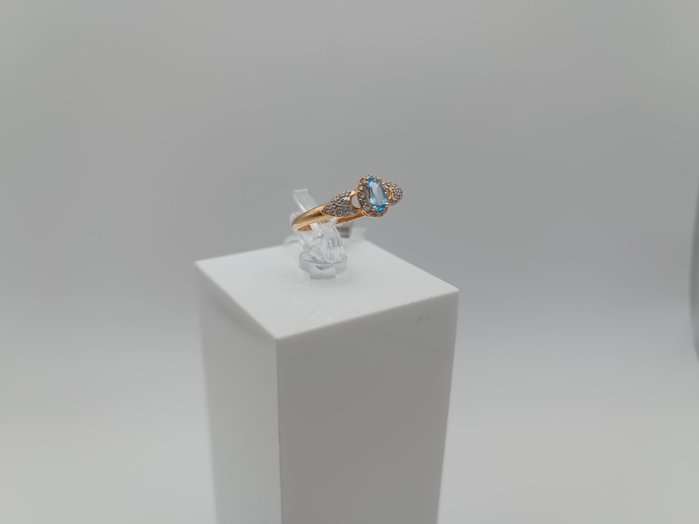 КОЛКМИ585 КОЛЬЦО С КАМНЯМИ (Au 585)