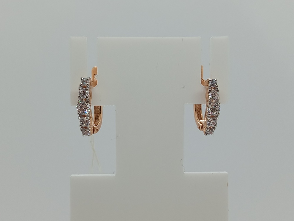 СЕРЬГИ С КАМНЯМИ (Au 585)