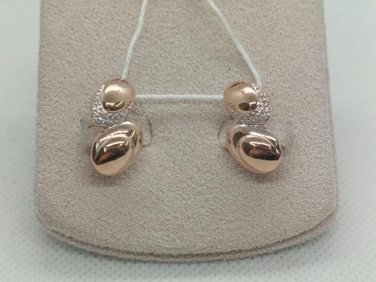 СЕРЬГИ С КАМНЯМИ (Au 585)