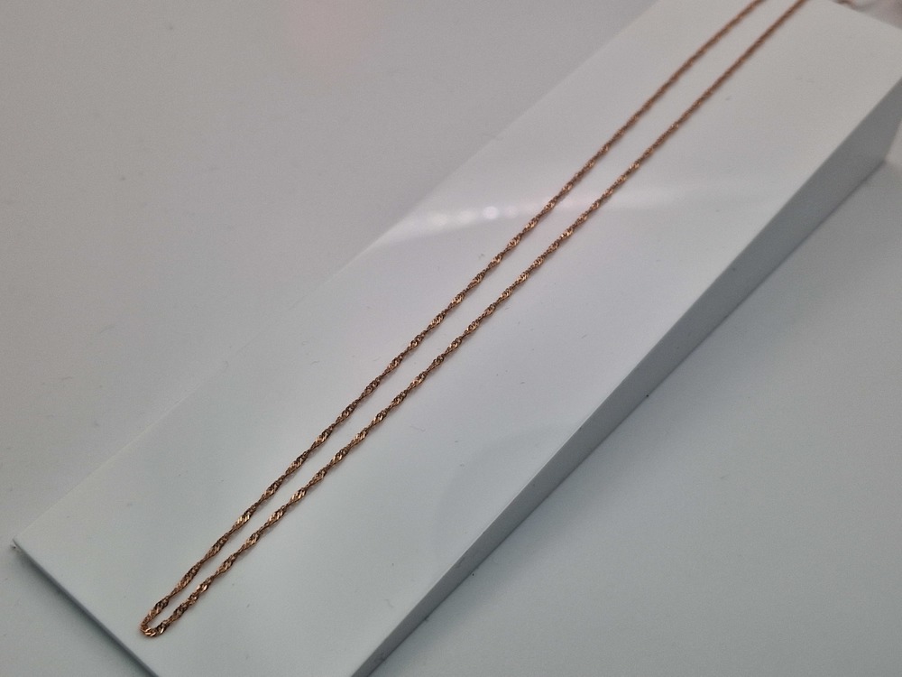 ЦЛСИ375 ЦЕПЬ ПОЛНОВЕСНАЯ Сингапур (Au 375)