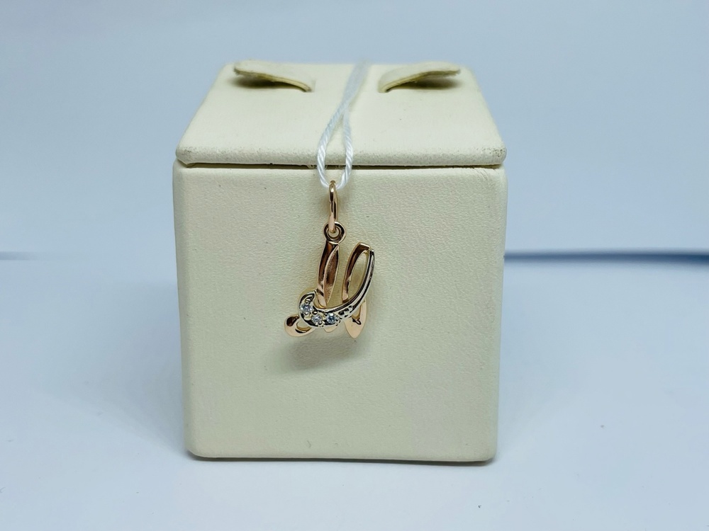 ПОДВЕСКА С КАМНЯМИ (Au 585)