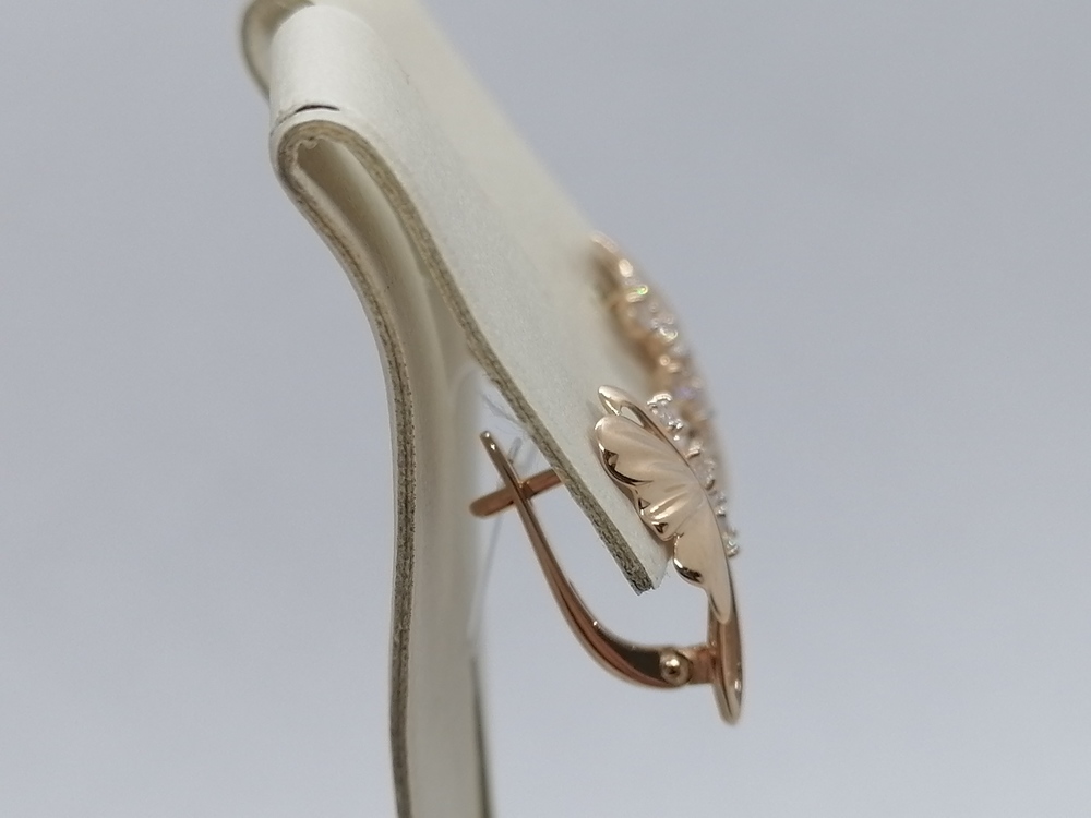 СЕРЬГИ С КАМНЯМИ (Au 585)