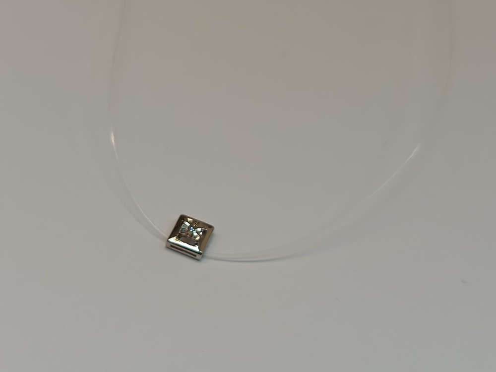 КОЛЬЕ БРИЛЛИАНТ (Ag 925)