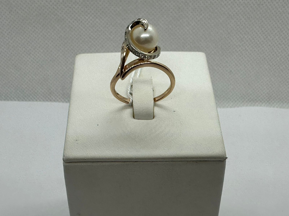 КОЛКМИ585 КОЛЬЦО С КАМНЯМИ (Au 585)