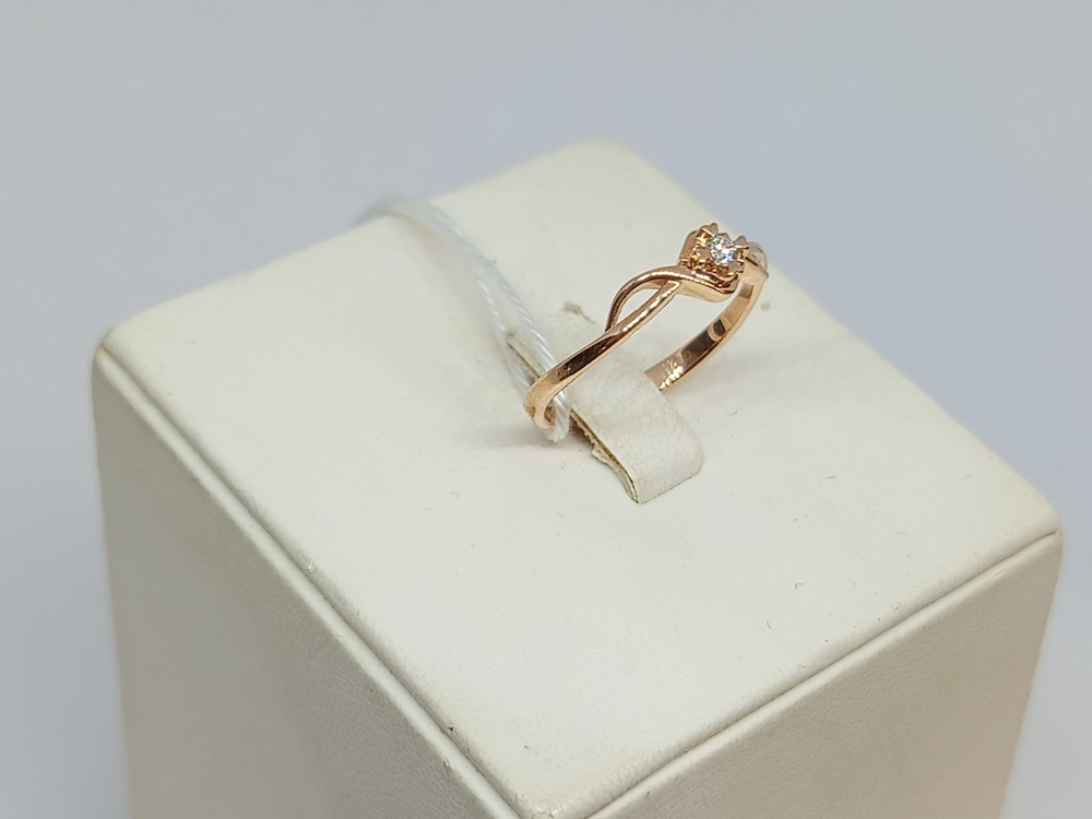 КОЛЬЦО БРИЛЛИАНТ Au 585