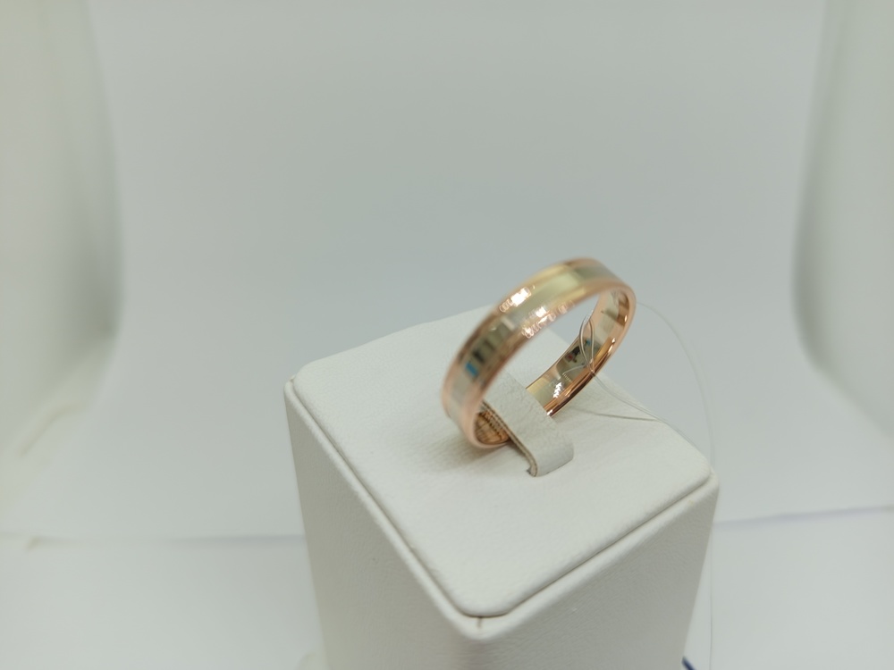 КОЛЬЦО ОБРУЧАЛЬНОЕ без камня (Au 585)