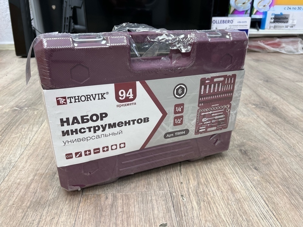 Набор инструментов Thorvik TS094 универсальный 1/4 1/2DR