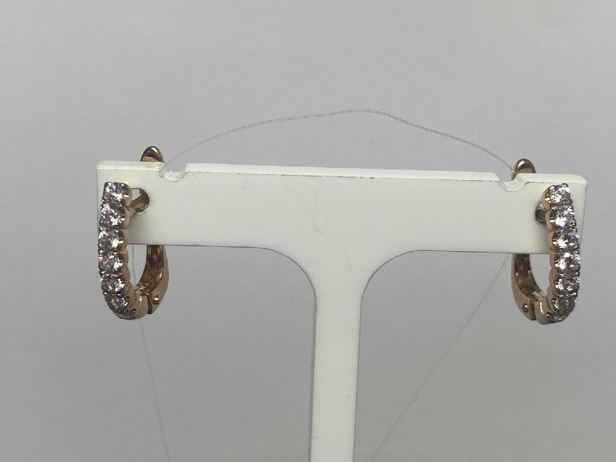 СЕРЬГИ С КАМНЯМИ (Au 585)