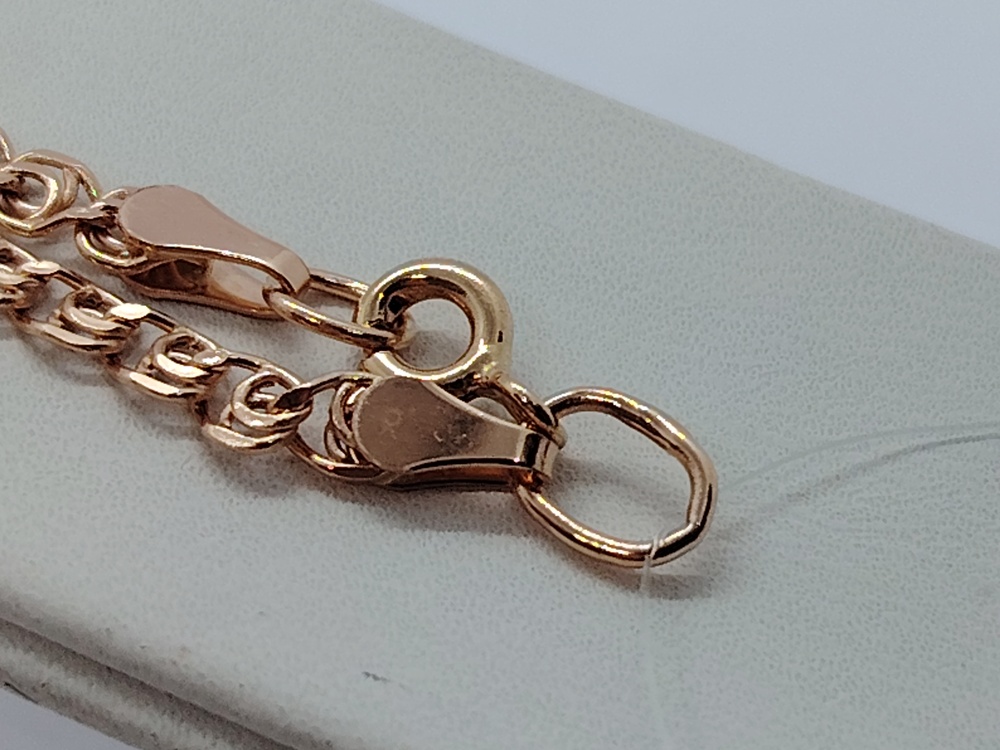 ЦЕПЬ ПУСТОТЕЛАЯ Лав (Au 585)