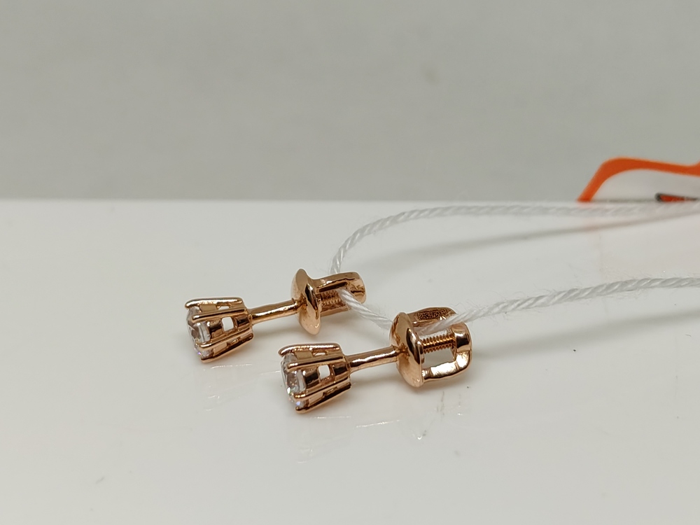 СЕРЬГИ ПУСЕТЫ (Au 585)