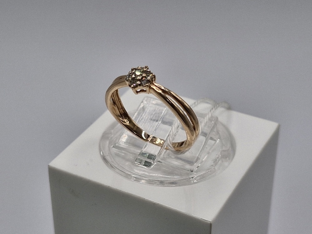 КОЛЬЦО БРИЛЛИАНТ Au 585