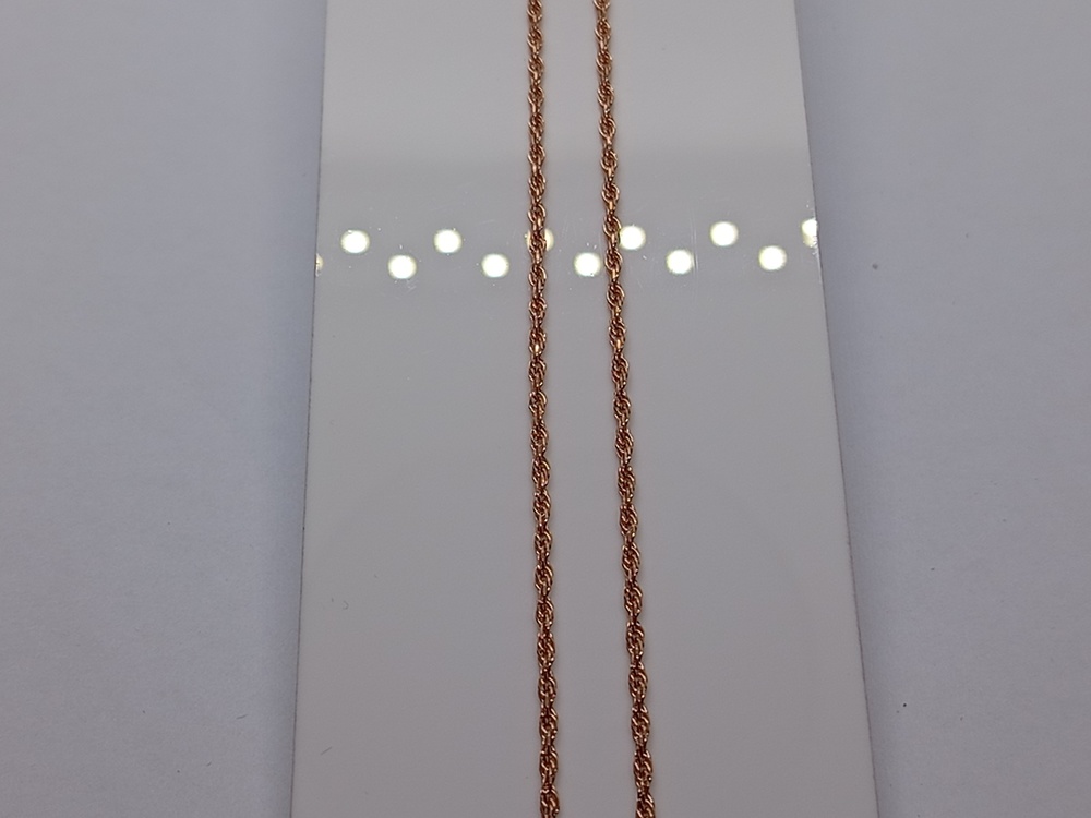 ЦЕПЬ ПОЛНОВЕСНАЯ Веревка (Au 585)